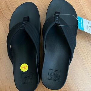 Reef Cushion Comfort Black Sandals